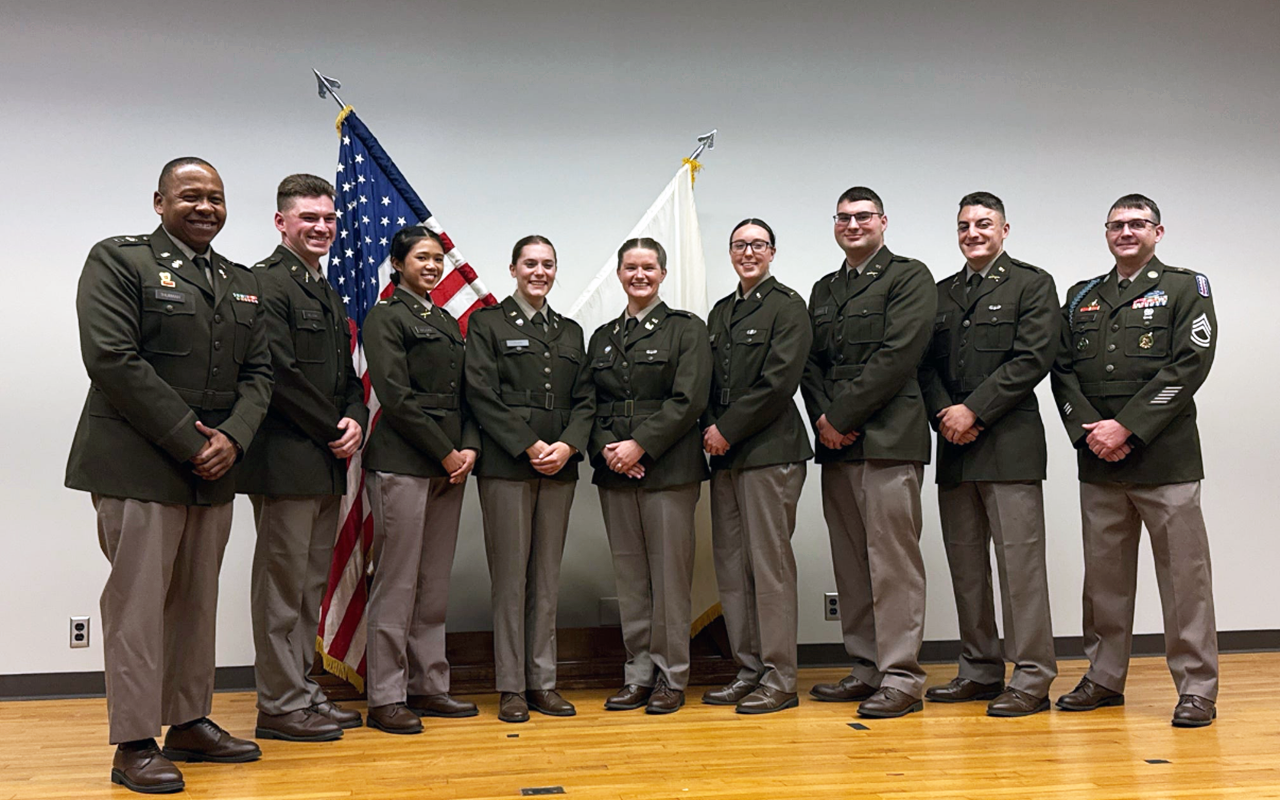Commissioning group members pose together