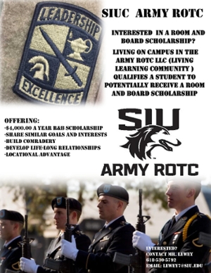 SIU Army ROTC LLC Flyer